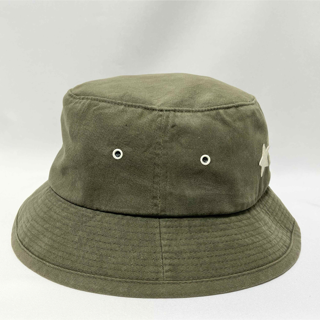STUSSY(ステューシー)の【極希少】90’s OLD STUSSY⑧Sロゴ&ショーンフォントタグ付バケット メンズの帽子(ハット)の商品写真