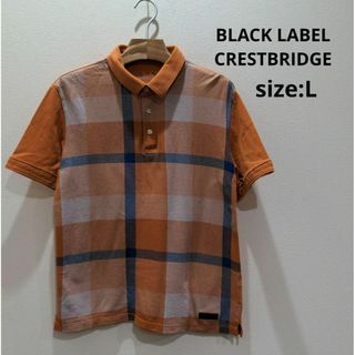 ブラックレーベルクレストブリッジ(BLACK LABEL CRESTBRIDGE)のBLACK LABEL CRESTBRIDGE ポロシャツ チェック柄 L メン(ポロシャツ)