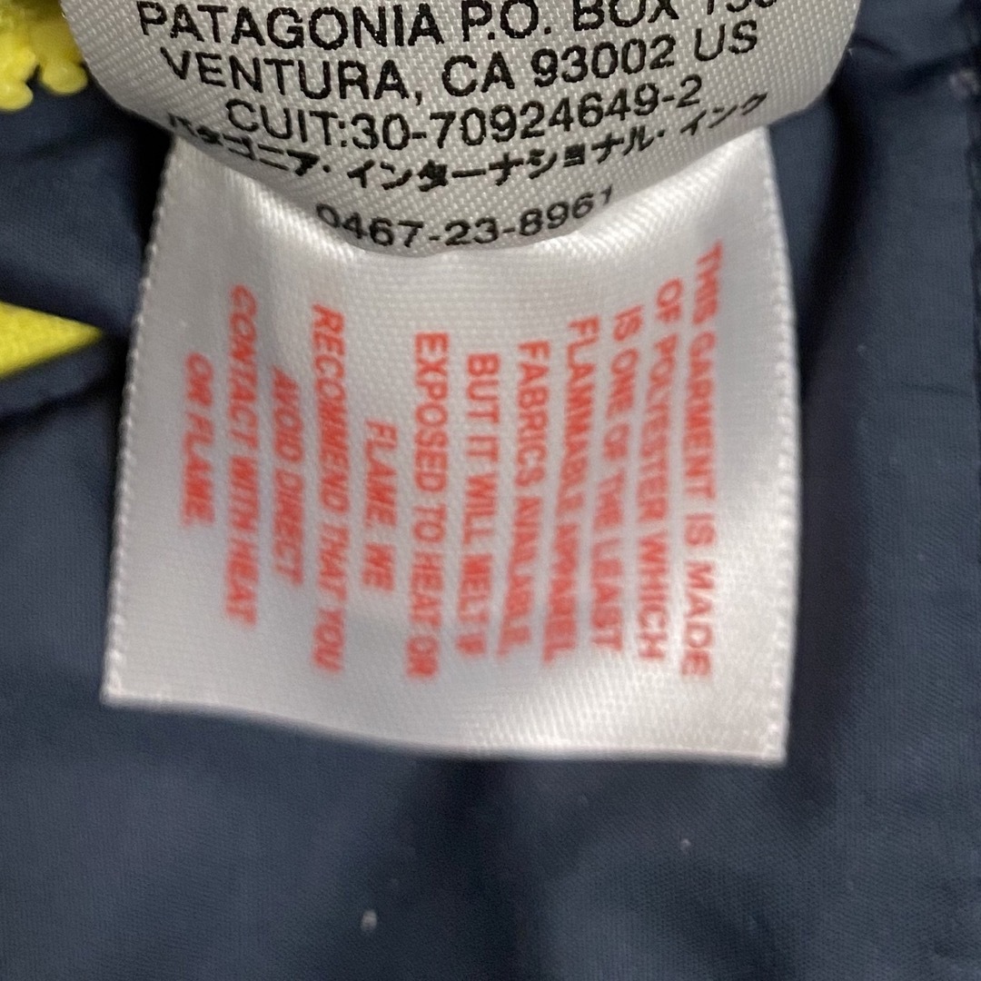 patagonia(パタゴニア)のpatagonia パタゴニア リバーシブル ジャケット キッズ/ベビー/マタニティのベビー服(~85cm)(ジャケット/コート)の商品写真