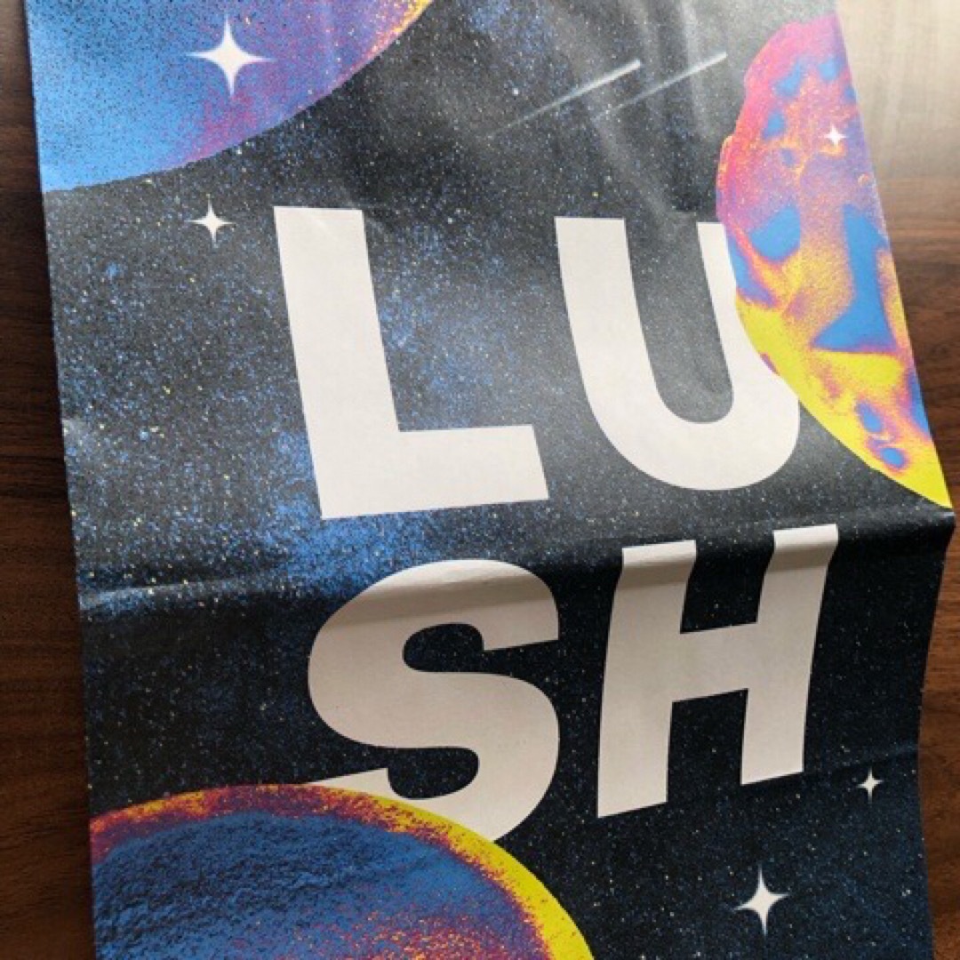 LUSH(ラッシュ)の未使用 ラッシュ ショップ 紙袋 レディースのバッグ(ショップ袋)の商品写真