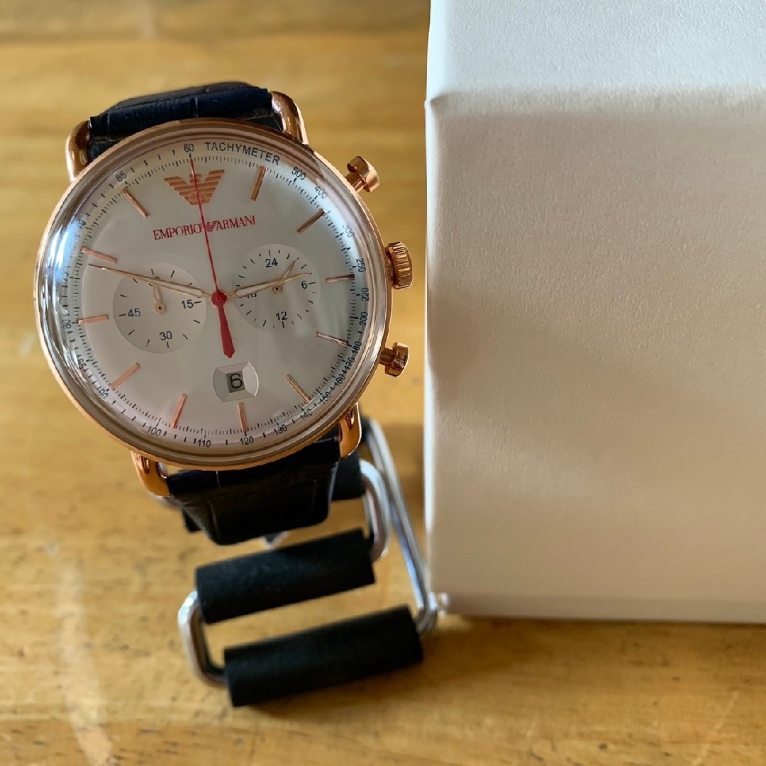Armani(アルマーニ)の【新品】エンポリオアルマーニ 腕時計 レディース AR11123 シルバー メンズの時計(腕時計(アナログ))の商品写真