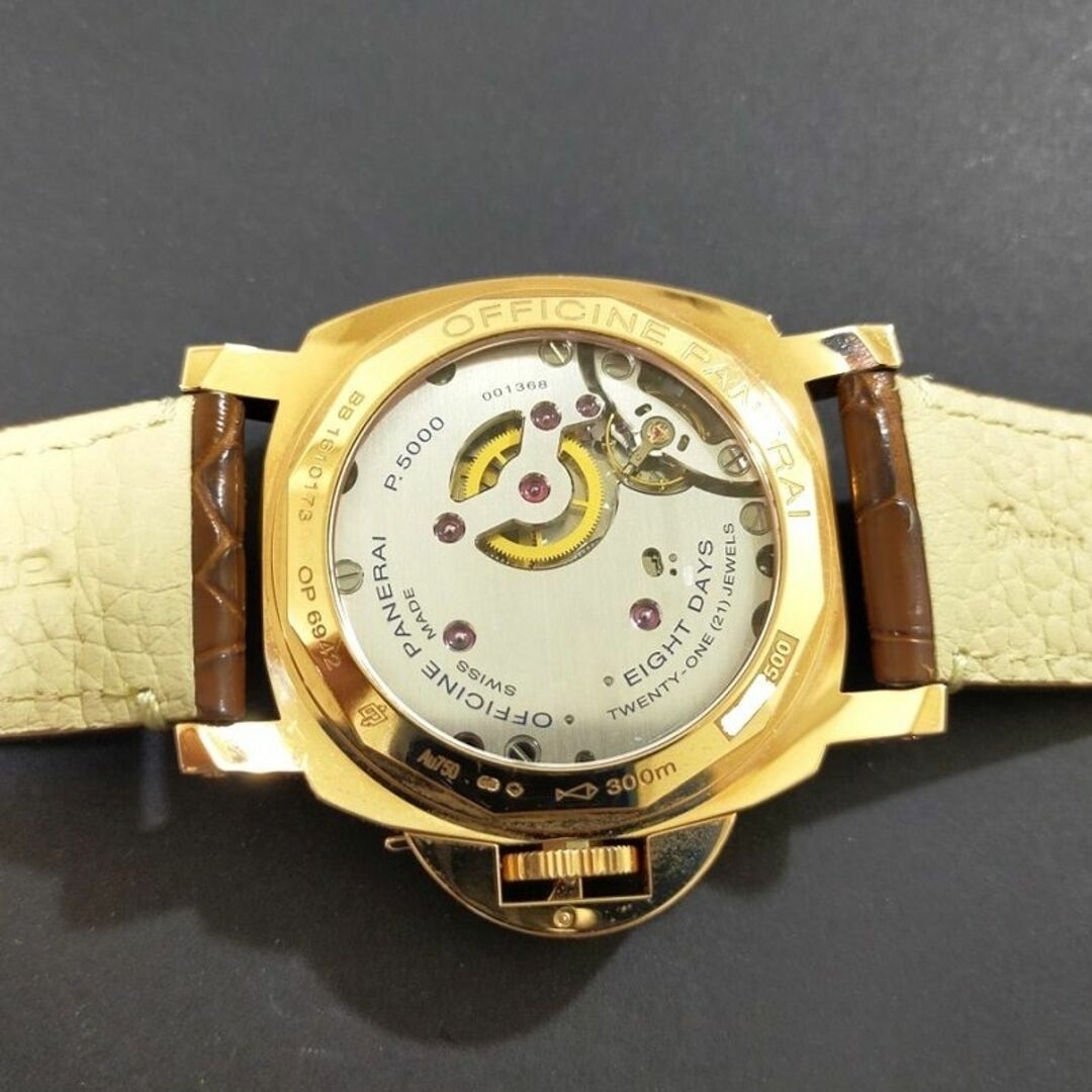 OFFICINE PANERAI(オフィチーネパネライ)の超破格!! パネライ 18K RG PG 8デイズ PAM00511 メンズの時計(腕時計(アナログ))の商品写真