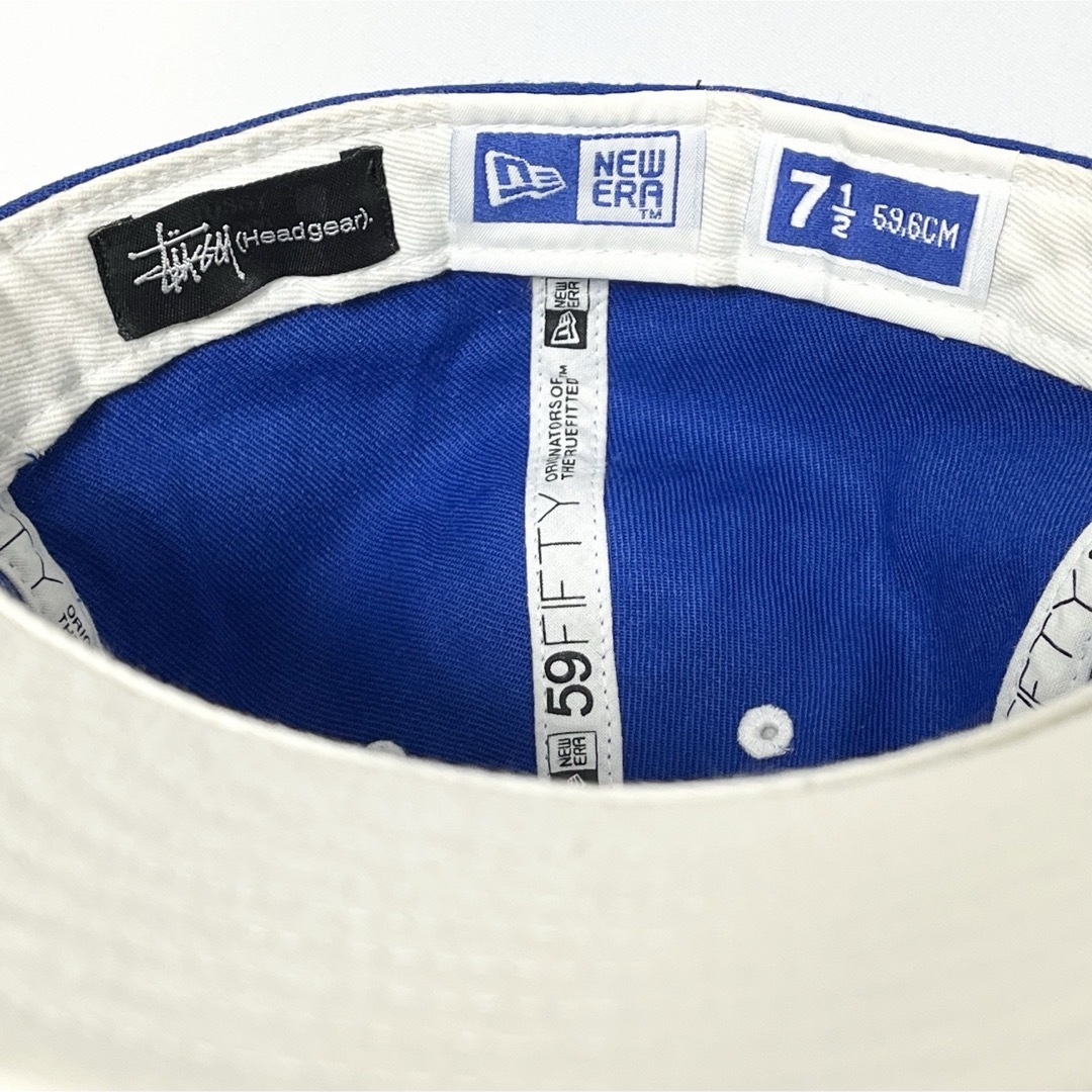 STUSSY - 【極希少】90'sOLD STUSSY×newera ①初期ショーン STUSSY - 【極希少】90'sOLD STUSSY×newera ①初期ショーン