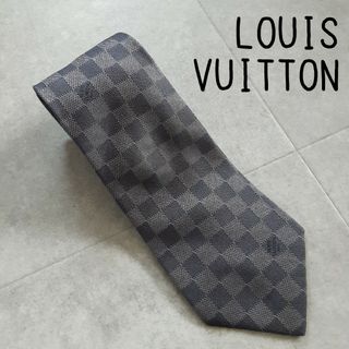 ルイヴィトン(LOUIS VUITTON)のLOUIS VUITTON ルイヴィトン ダミエ ネクタイ(ネクタイ)