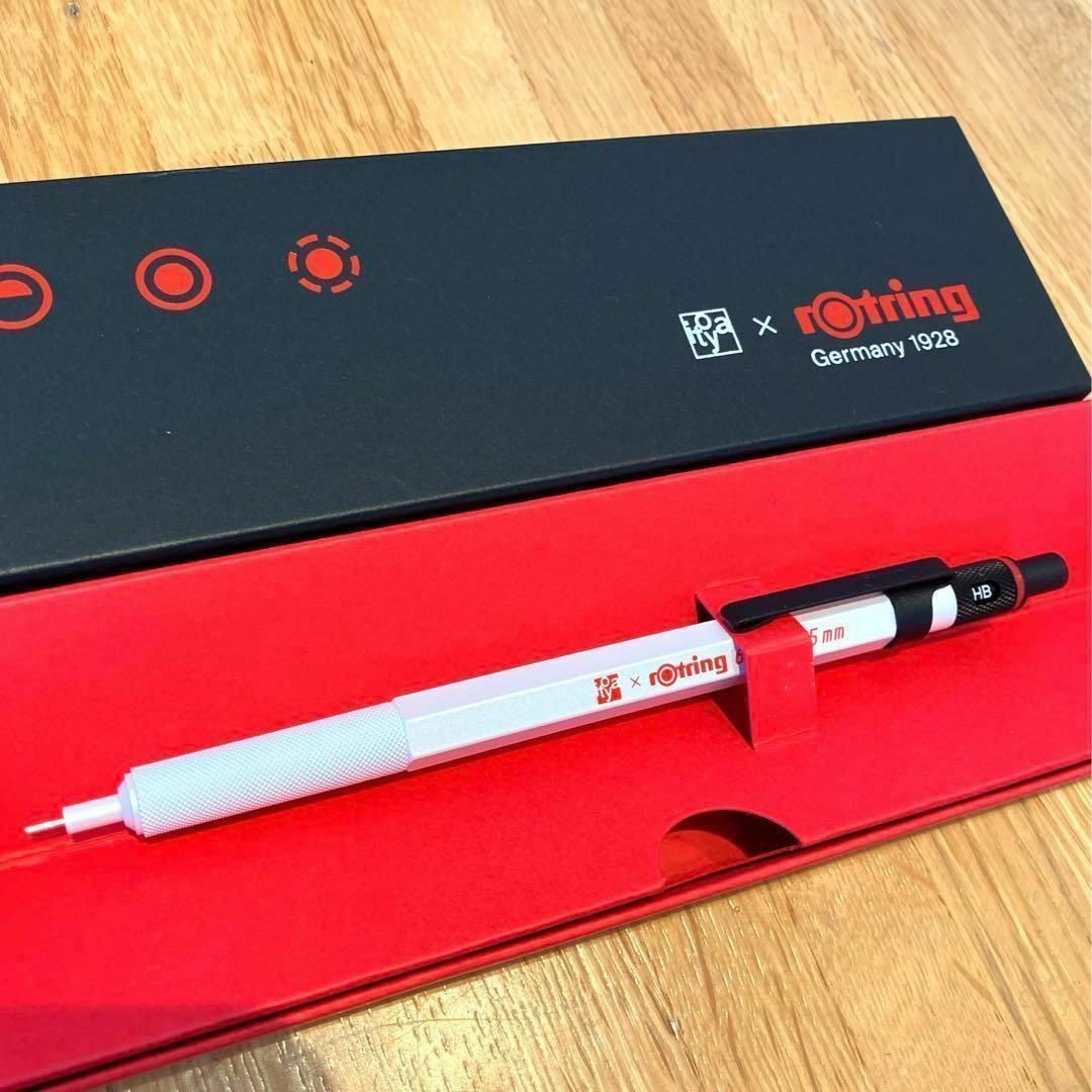新品未使用 伊東屋限定 rOtring ロットリング 600 ホワイトの 新品未使用 伊東屋限定 rOtring ロットリング 600 ホワイトの