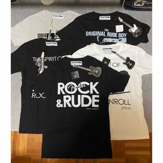 ルードギャラリー(RUDE GALLERY)のRUDEGALLERYルードギャラリーfenderフェンダーTシャツ新品セット(Tシャツ/カットソー(半袖/袖なし))