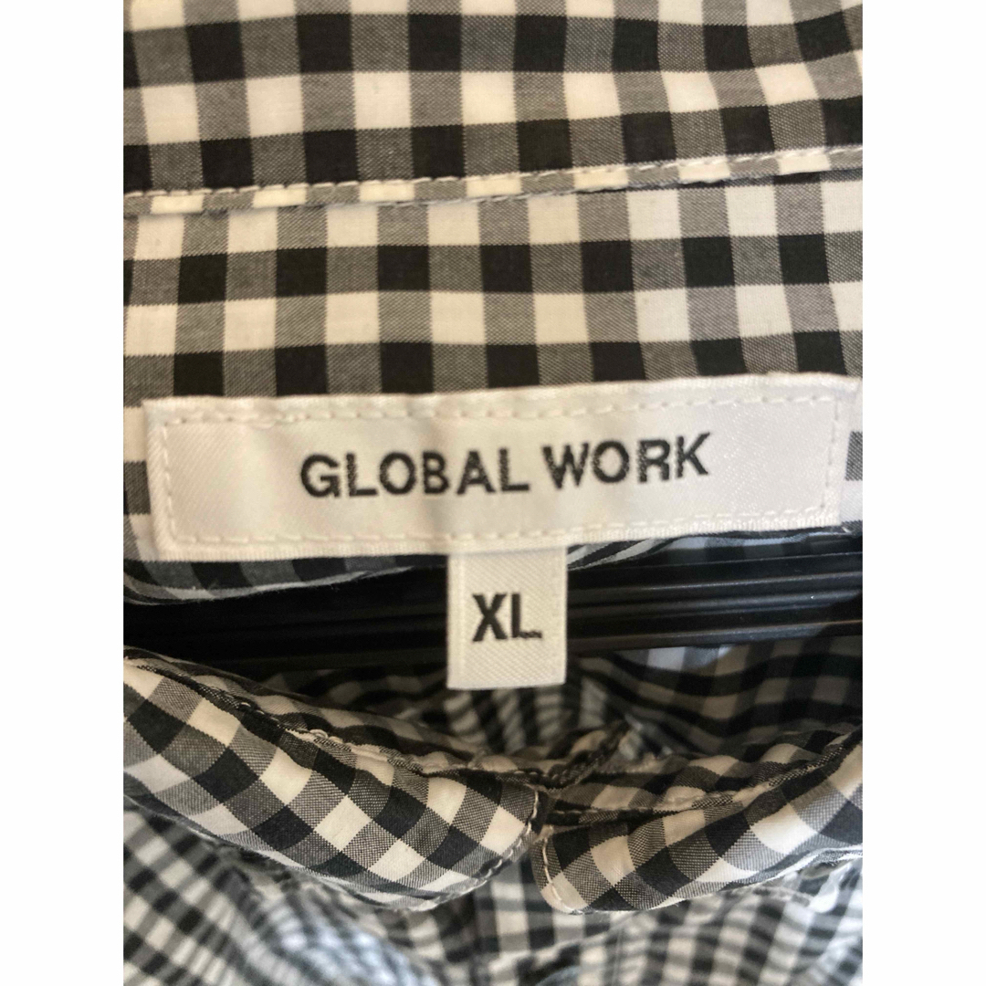 GLOBAL WORK(グローバルワーク)のグローバルワーク長袖 ギンガムチャックシャツ メンズのトップス(シャツ)の商品写真