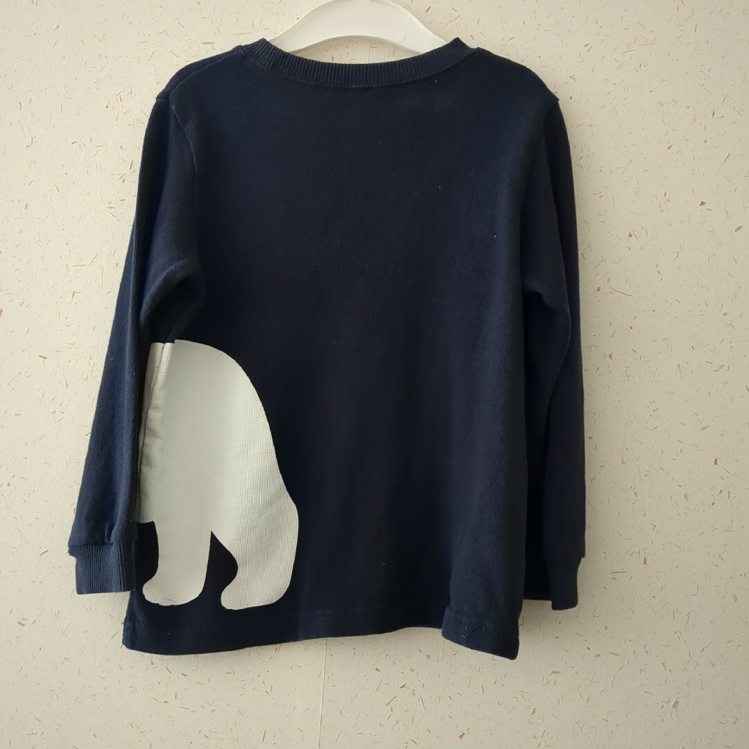 MUJI (無印良品)(ムジルシリョウヒン)の無印良品　厚手Tシャツ　110cm キッズ/ベビー/マタニティのキッズ服男の子用(90cm~)(Tシャツ/カットソー)の商品写真