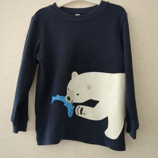 ムジルシリョウヒン(MUJI (無印良品))の無印良品　厚手Tシャツ　110cm(Tシャツ/カットソー)