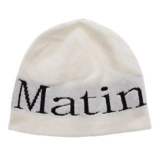 【韓国限定】マーティンキム　ニット帽　ホワイト(ニット帽/ビーニー)