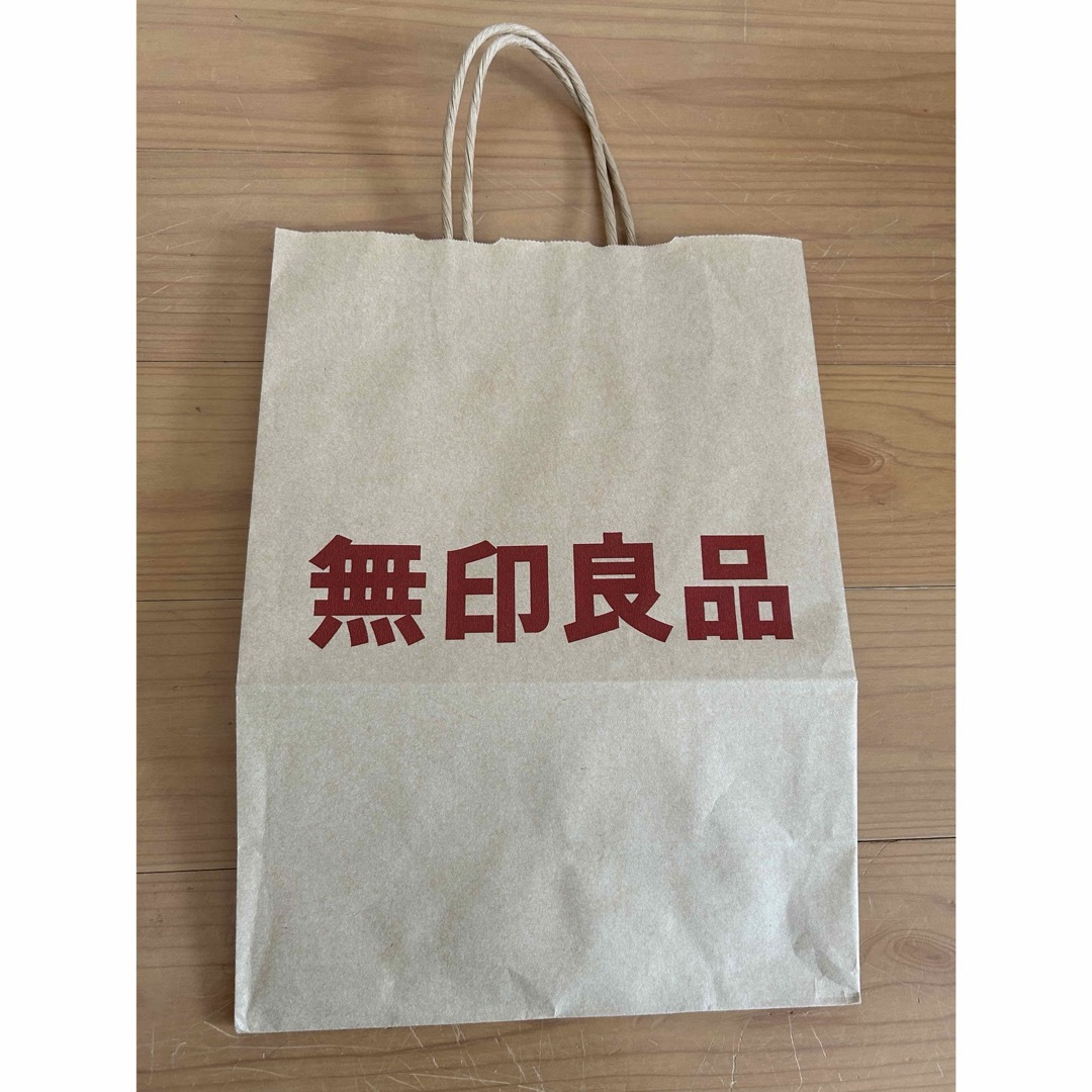 MUJI (無印良品)(ムジルシリョウヒン)の無印良品　紙袋5枚セット レディースのバッグ(ショップ袋)の商品写真