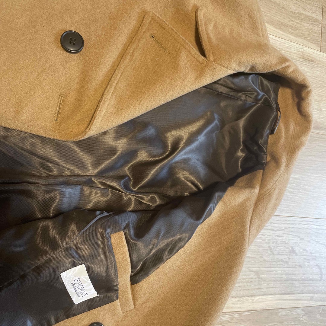BROWNY(ブラウニー)のコート　ブラウン メンズのジャケット/アウター(トレンチコート)の商品写真