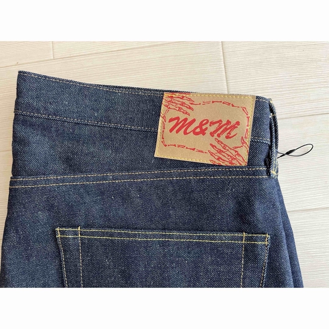 M&M(エムアンドエム)のエムアンドエム　マシス　M&M×MASSES DENIM 34 デニム メンズのパンツ(デニム/ジーンズ)の商品写真