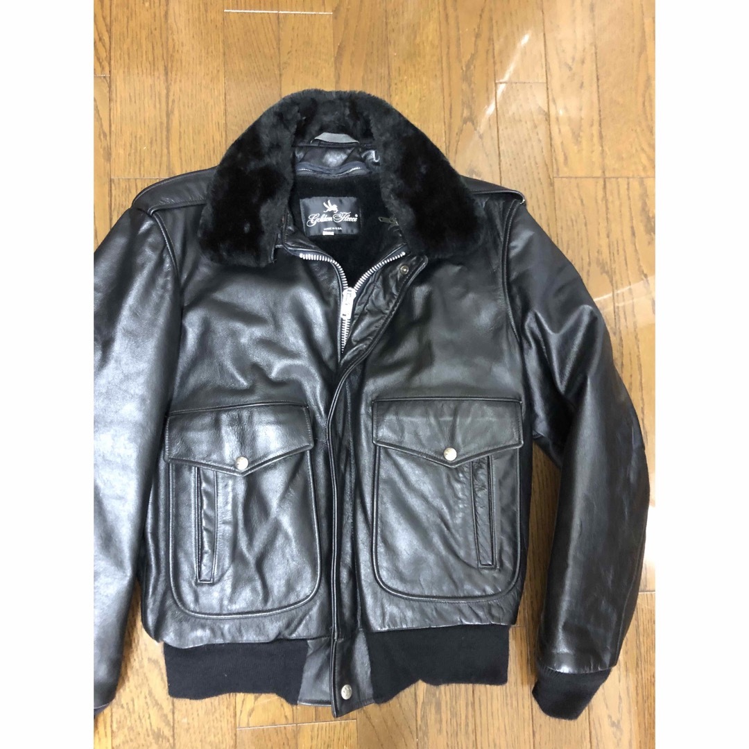 70s ゴールデンフリース G-1レザー極美品 サイズ40の通販 by 70s ゴールデンフリース G-1レザー極美品 サイズ40の通販 by