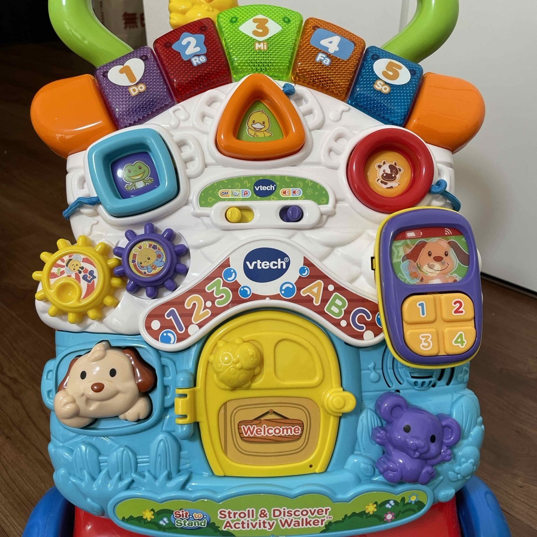 vtech activity walker  手押し車 キッズ/ベビー/マタニティのおもちゃ(手押し車/カタカタ)の商品写真