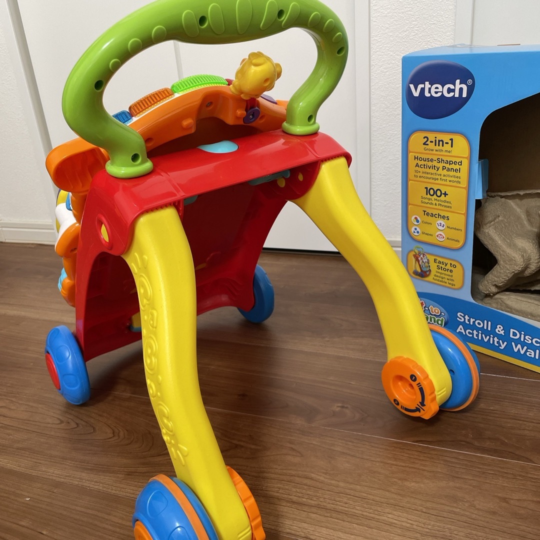 vtech activity walker  手押し車 キッズ/ベビー/マタニティのおもちゃ(手押し車/カタカタ)の商品写真