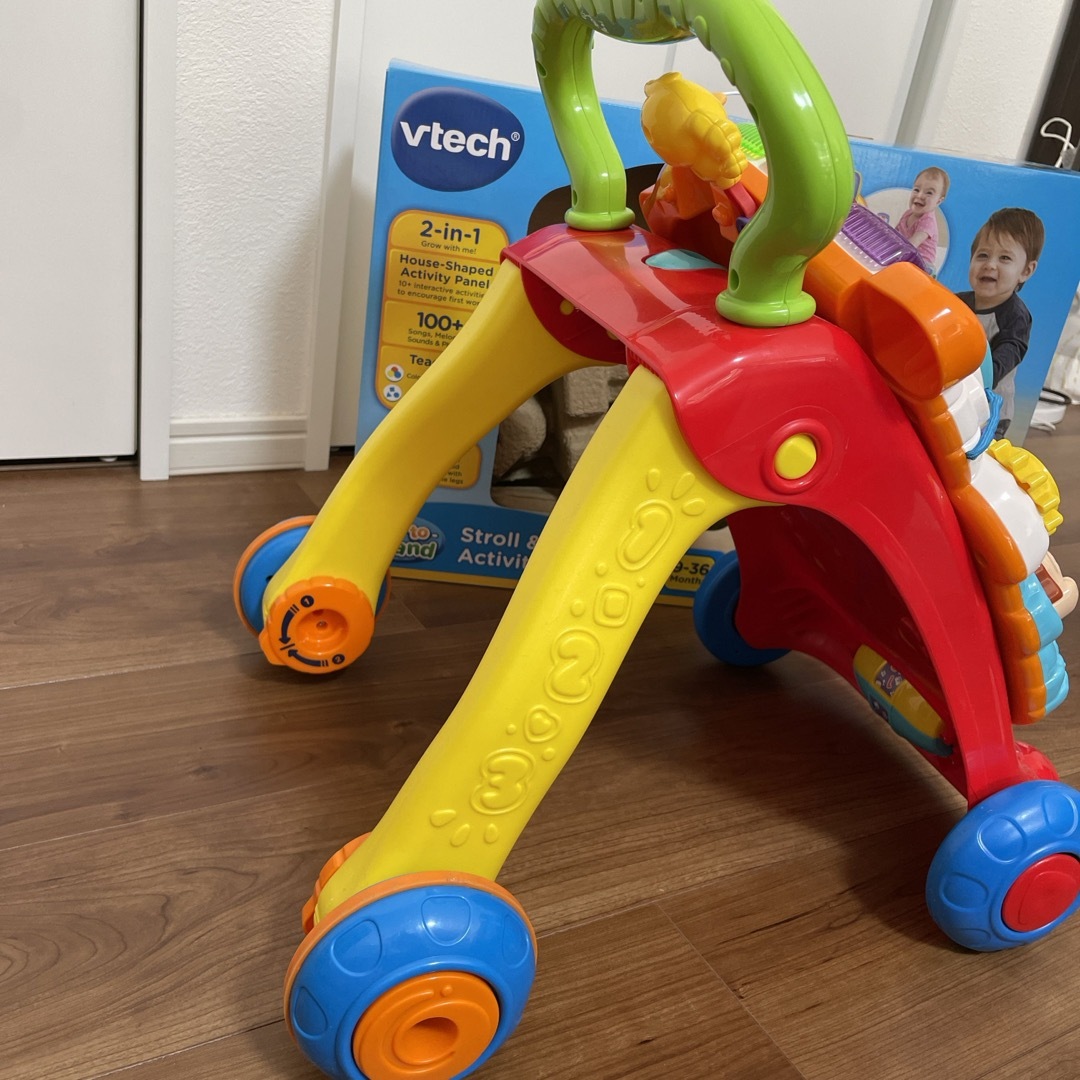 vtech activity walker  手押し車 キッズ/ベビー/マタニティのおもちゃ(手押し車/カタカタ)の商品写真