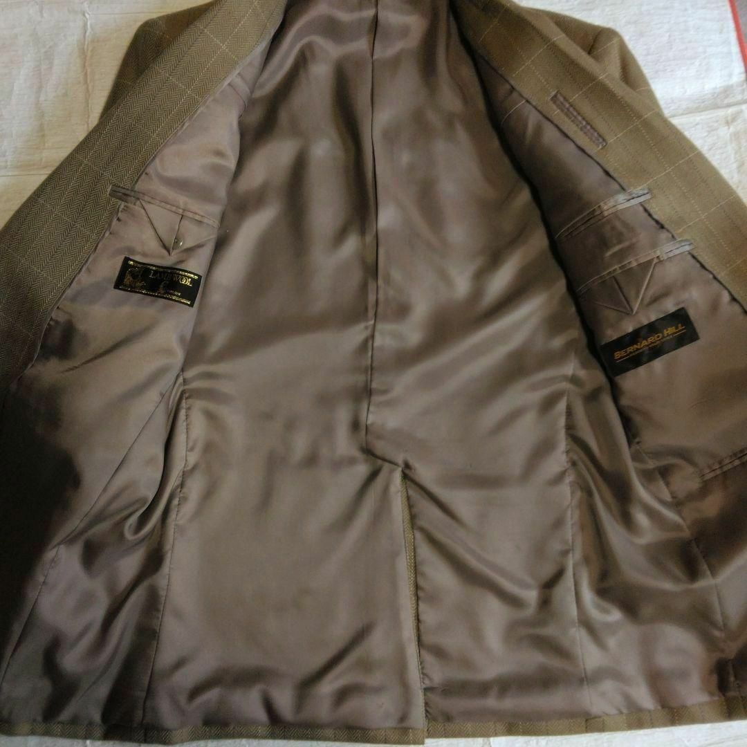 【新品未使用】BERNARD HILL 毛100％(ラム入) 94AB4 秋冬春 メンズのジャケット/アウター(テーラードジャケット)の商品写真