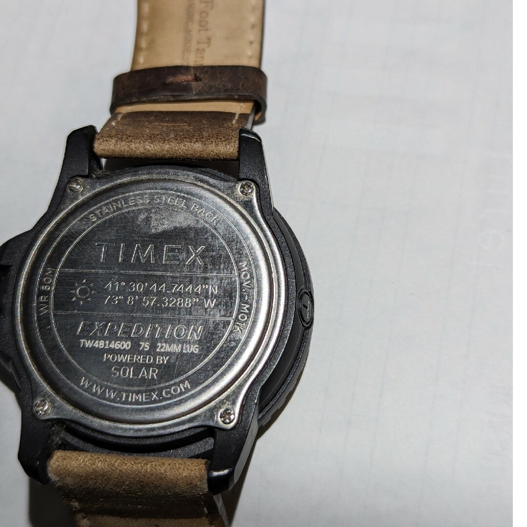 TIMEX(タイメックス)のTIMEX タイメックス　ガラティンソーラー　メンズ　腕時計ソーラー電池 メンズの時計(腕時計(アナログ))の商品写真