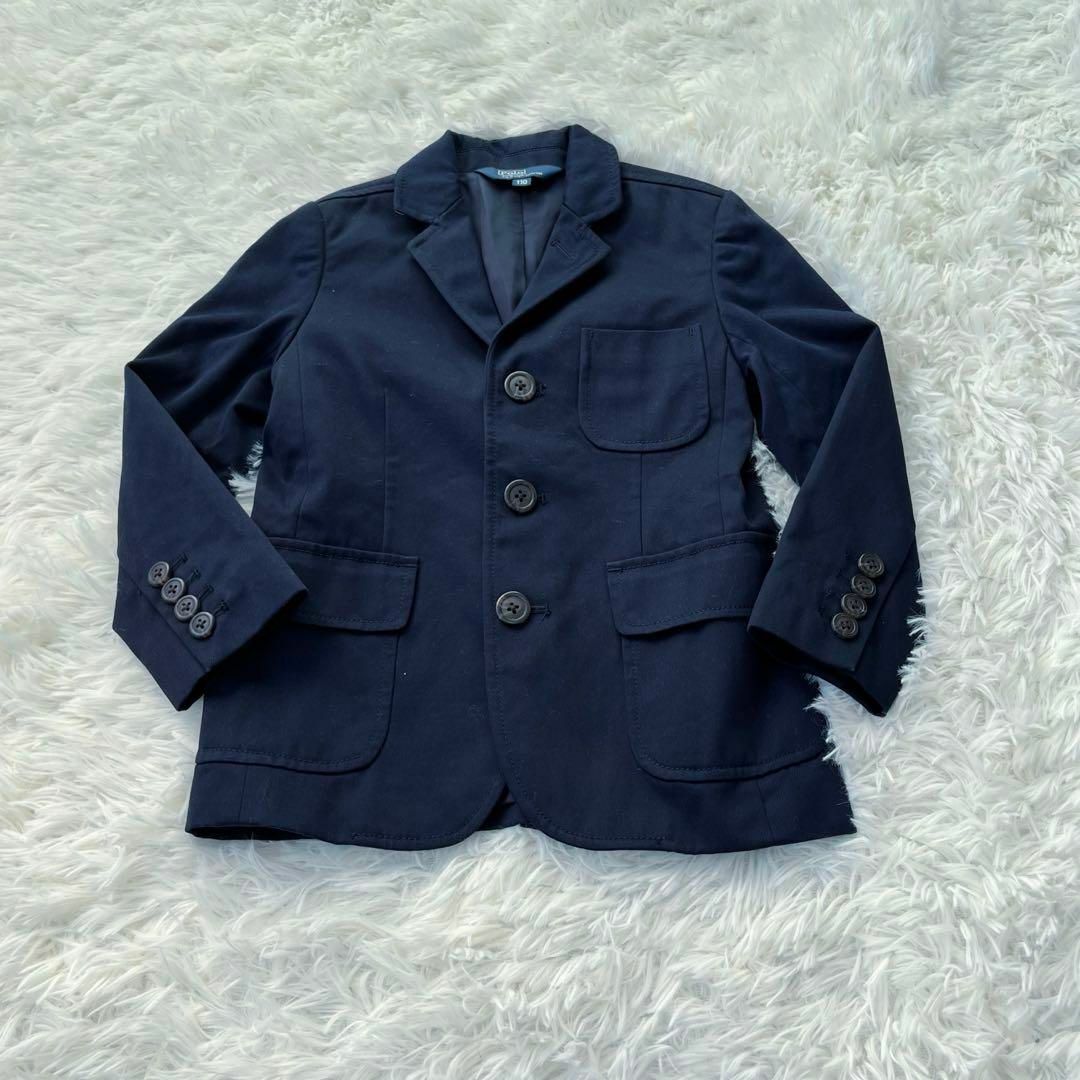 POLO RALPH LAUREN(ポロラルフローレン)のラルフローレン　ポロ　キッズ　テーラード　ジャケット　紺ブレ　110 卒園　入学 その他のその他(その他)の商品写真