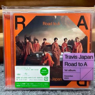 ジャニーズ(Johnny's)の【TravisJapan】Road to A（通常盤・初回プレス）(ポップス/ロック(邦楽))