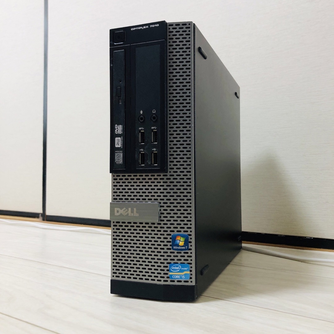 optiplex/win10,i7,M8GB,HDD750GB スマホ/家電/カメラのPC/タブレット(デスクトップ型PC)の商品写真