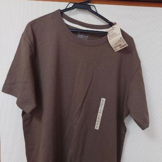 ムジルシリョウヒン(MUJI (無印良品))の無印良品 Tシャツ モカブラウン Lサイズ(Tシャツ/カットソー(半袖/袖なし))