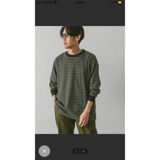 アーバンリサーチドアーズ(URBAN RESEARCH DOORS)のマルチボーダーロングスリーブt(Tシャツ/カットソー(七分/長袖))