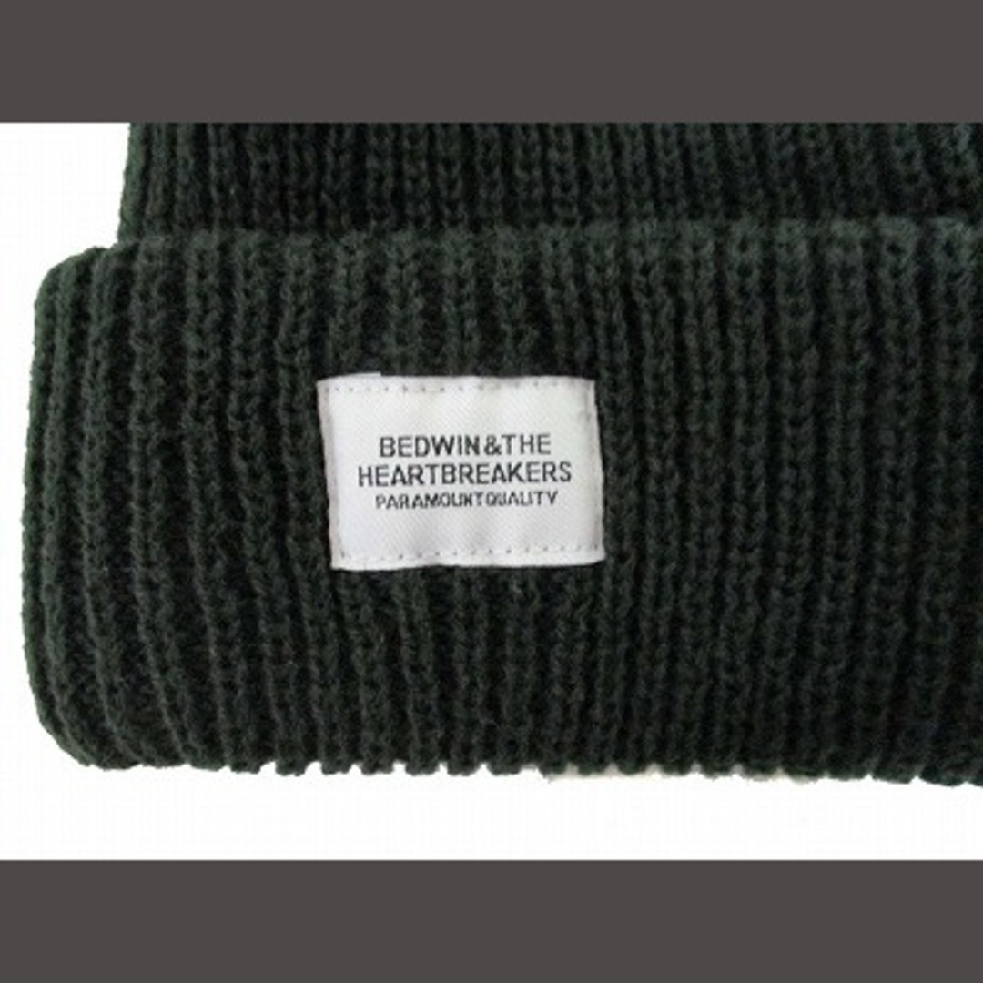 BEDWIN(ベドウィン)のベドウィン BEDWIN ニット帽 ニットキャップ 帽子 グリーン メンズの帽子(その他)の商品写真
