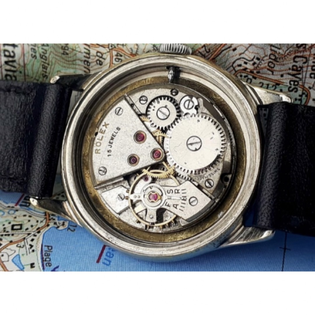 ROLEX(ロレックス)の【OH済】ロレックス ROLEX ジュネーブ アンティーク 手巻き 腕時計 16 メンズの時計(腕時計(アナログ))の商品写真