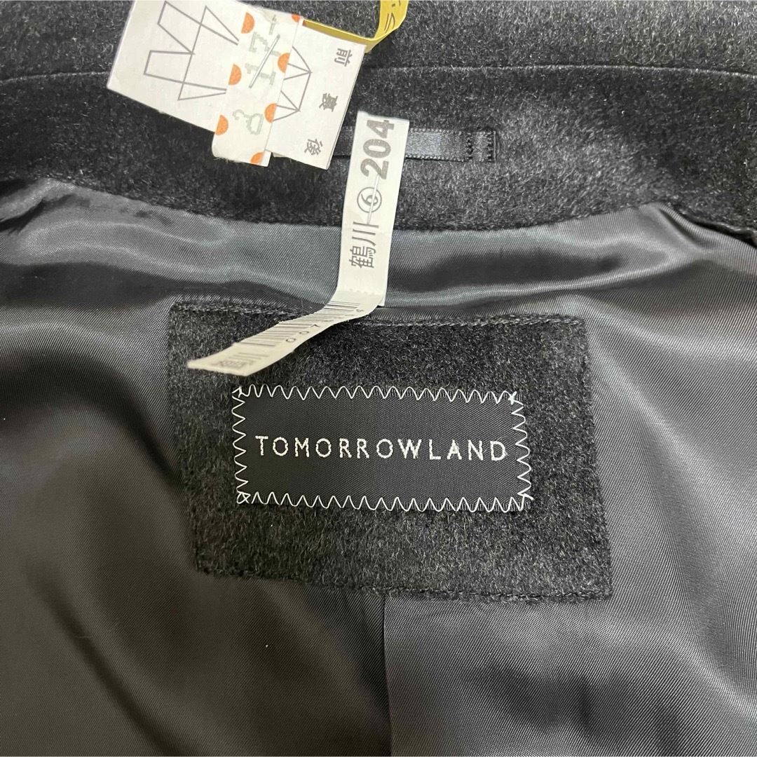 TOMORROWLAND(トゥモローランド)の美品 トゥモローランド ステンカラーコート カシミヤ100% 大きいサイズ 48 メンズのジャケット/アウター(ステンカラーコート)の商品写真