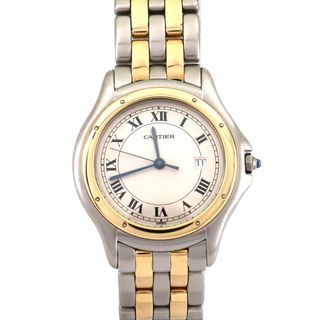 カルティエ(Cartier)のカルティエ パンテールクーガーLM 2ROW W35006B6 SSxYG クォーツ(腕時計(アナログ))