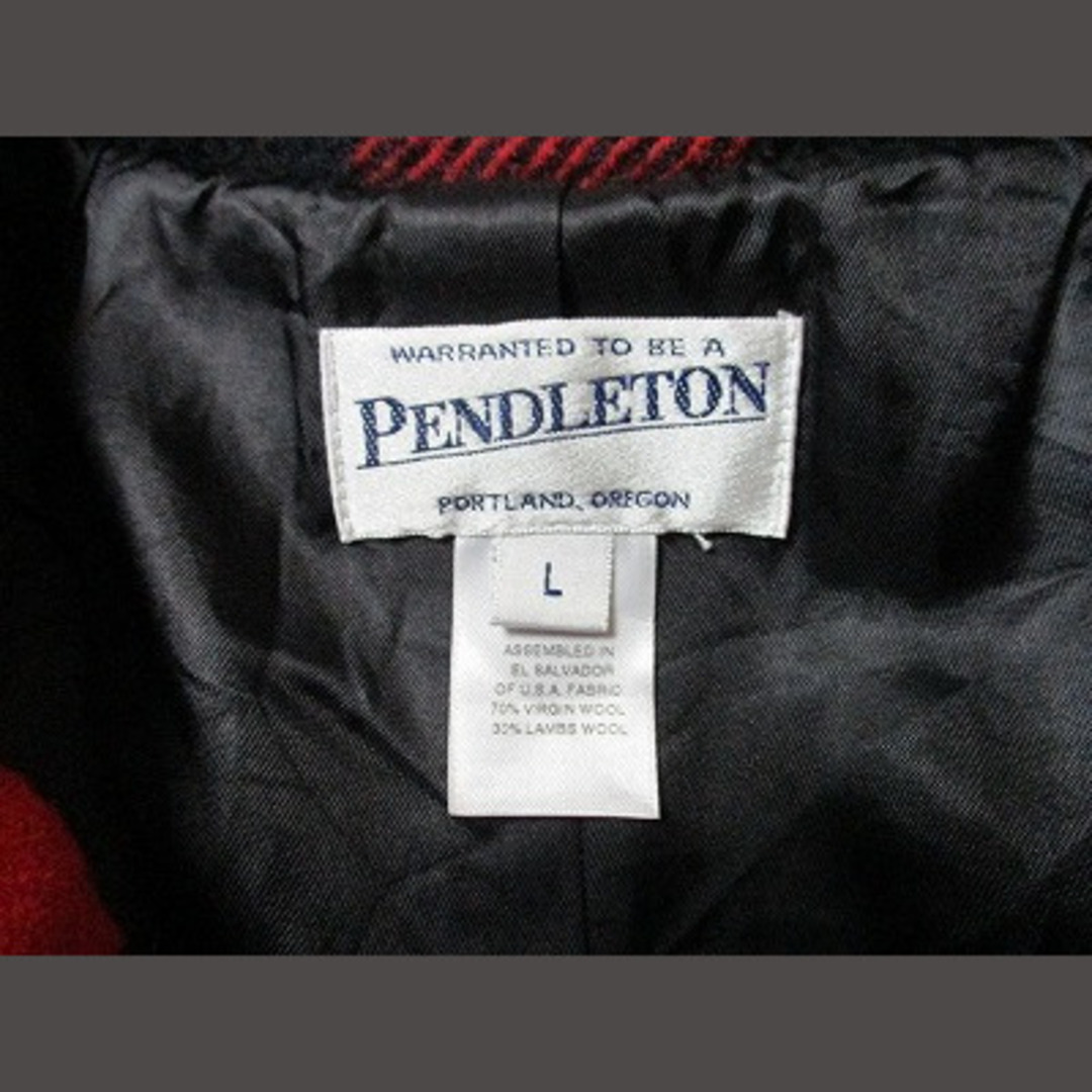 PENDLETON(ペンドルトン)のペンドルトン ウールジャケット ジップアップ バッファローチェック L メンズのジャケット/アウター(その他)の商品写真