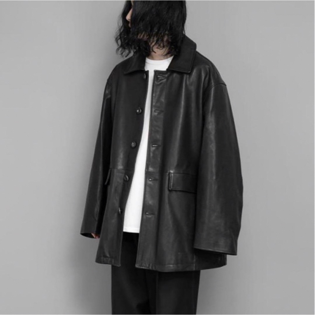 stein - Stein Leather Car Jacket 23SSの通販 by コーラ's shop stein - Stein Leather Car Jacket 23SSの通販 by コーラ's shop