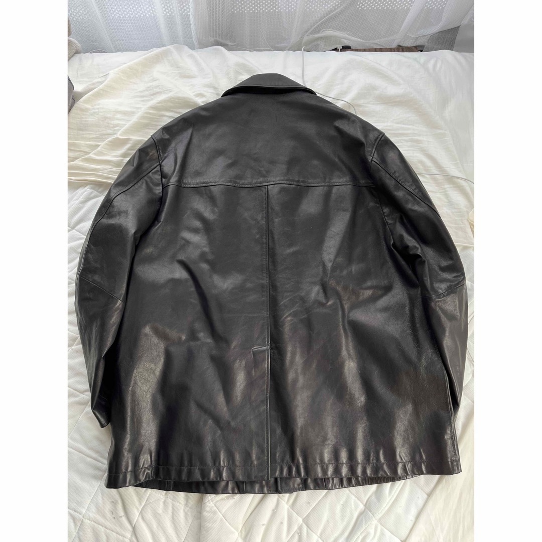 Stein Leather Car Jacket 23SS