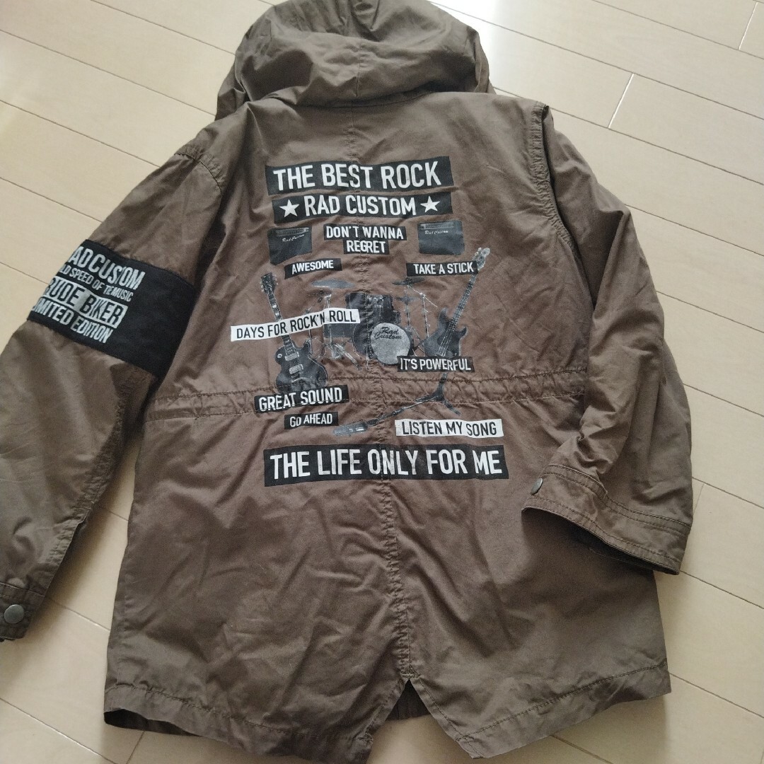 RAD CUSTOM(ラッドカスタム)のRAD CUSTOM 3way ジャンパー　120 キッズ/ベビー/マタニティのキッズ服男の子用(90cm~)(コート)の商品写真