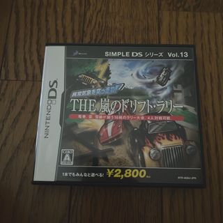 SIMPLE DSシリーズ Vol.13 異常気象を突っ走れ！ THE 嵐のドリ(携帯用ゲームソフト)