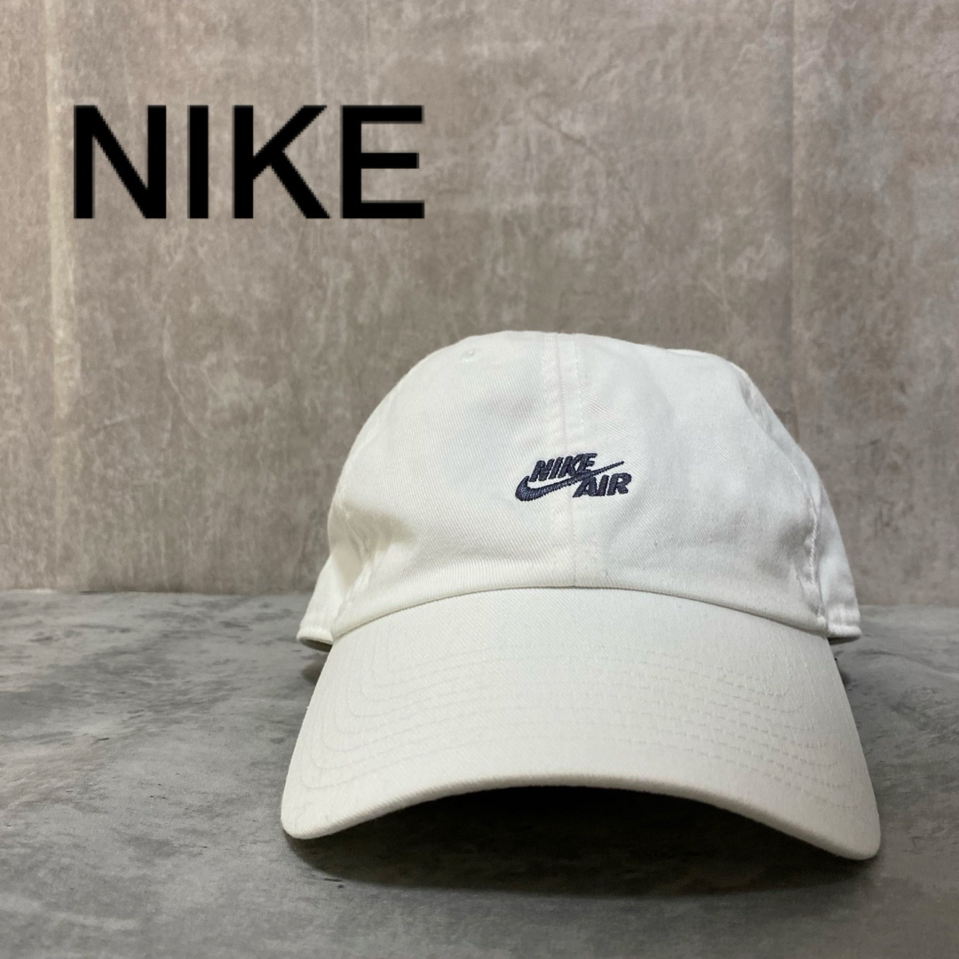 NIKE - NIKE ナイキ H86 Air Cap ロゴ刺繍 キャップ 帽子 ホワイトの