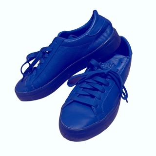 アディダス(adidas)のadidas スニーカー 24.5cm 美品 青色 ブルー(スニーカー)
