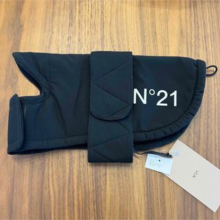 ヌメロヴェントゥーノ(N°21)のヌメロヴェントゥーノ 新品タグ付【N21】 FUTON COAT - BLACK(犬)