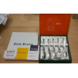 新品・未使用 Miffy   Dick Bruna スプーン5本セット(キャラクターグッズ)