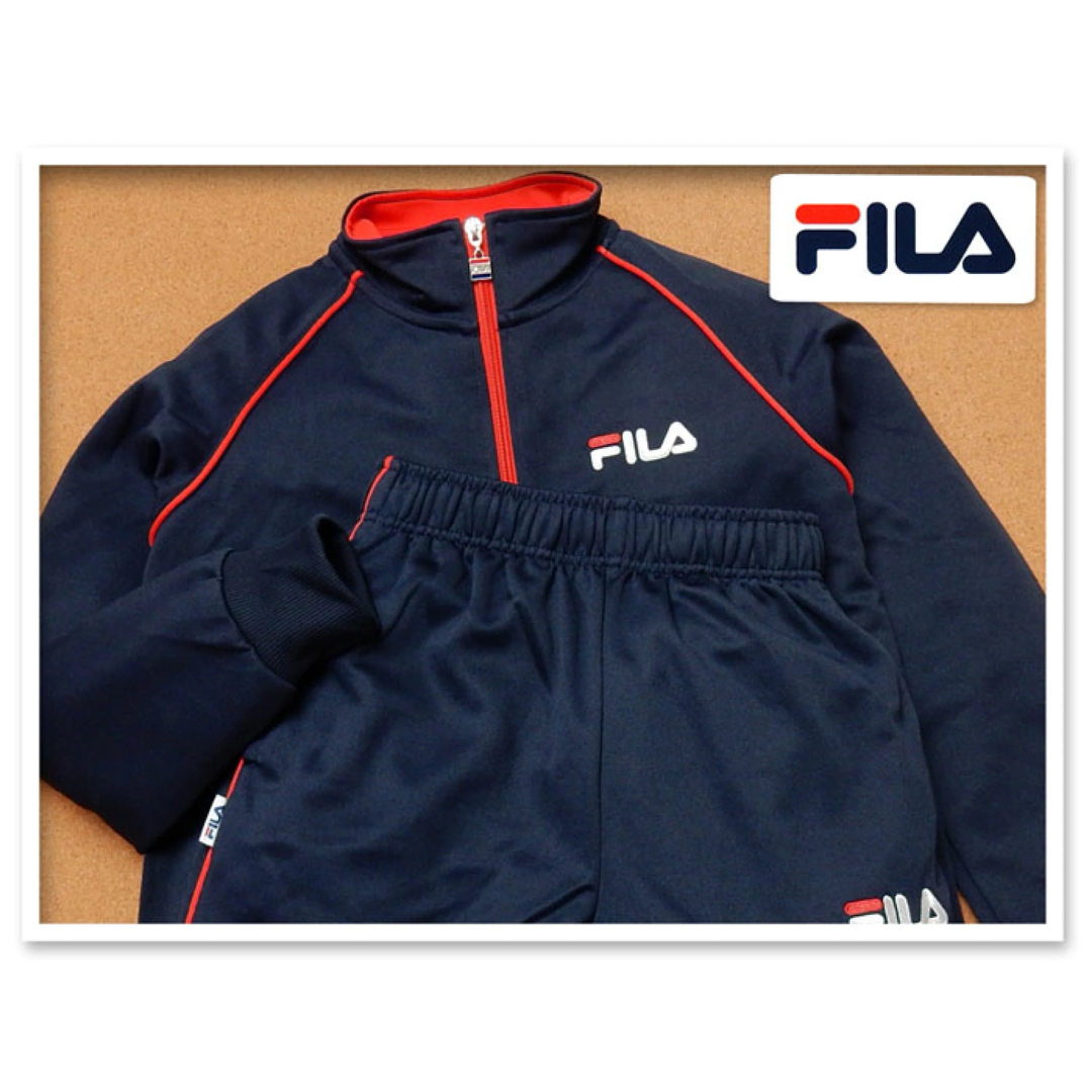 FILA(フィラ)のFILA ジャージ 上下セット 140cm キッズ/ベビー/マタニティのキッズ服男の子用(90cm~)(ジャケット/上着)の商品写真