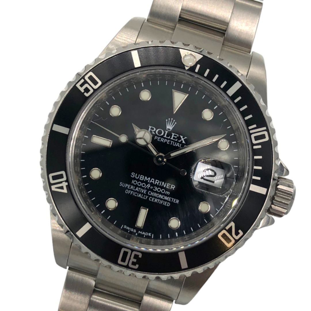 その他ロレックス ROLEX サブマリーナ V番 16610 ブラック SS 自動巻き メンズ 腕時計