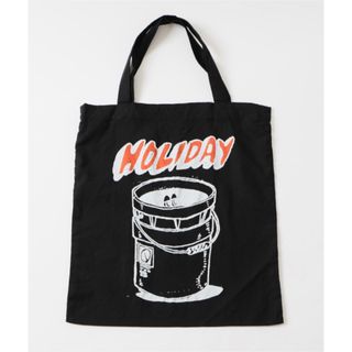 ホリデイ(holiday)のholiday ホリデイ LOOPHOOL BAG ループホールバッグ ブラック(トートバッグ)