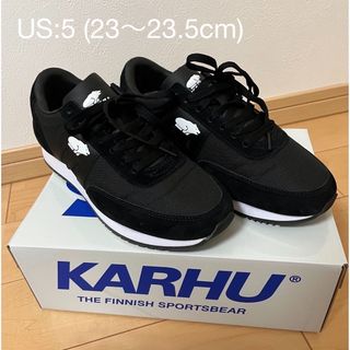 カルフ(KARHU)のKARHU/カルフ アルバトロス スニーカー BLACK/黒(スニーカー)