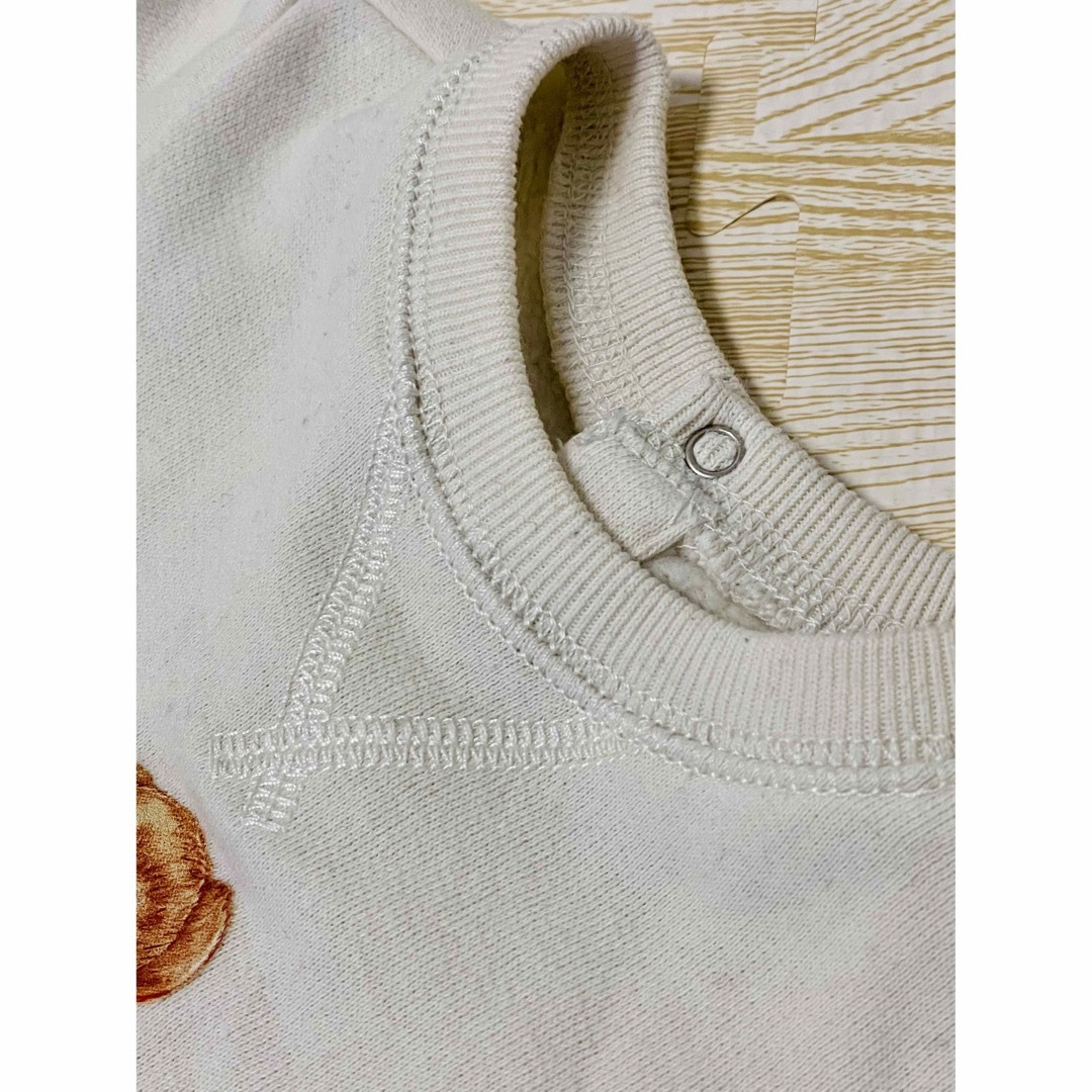 POLO RALPH LAUREN(ポロラルフローレン)のラルフローレン　ロンパース　裏起毛 キッズ/ベビー/マタニティのベビー服(~85cm)(ロンパース)の商品写真