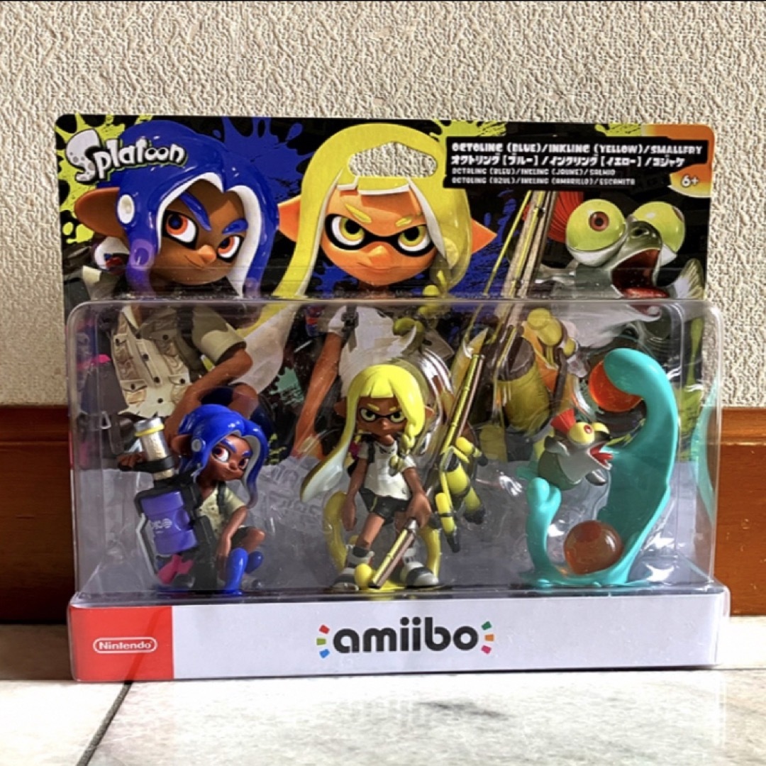 任天堂｜Nintendo amiibo トリプルセット インクリング オクトリントリプルセット