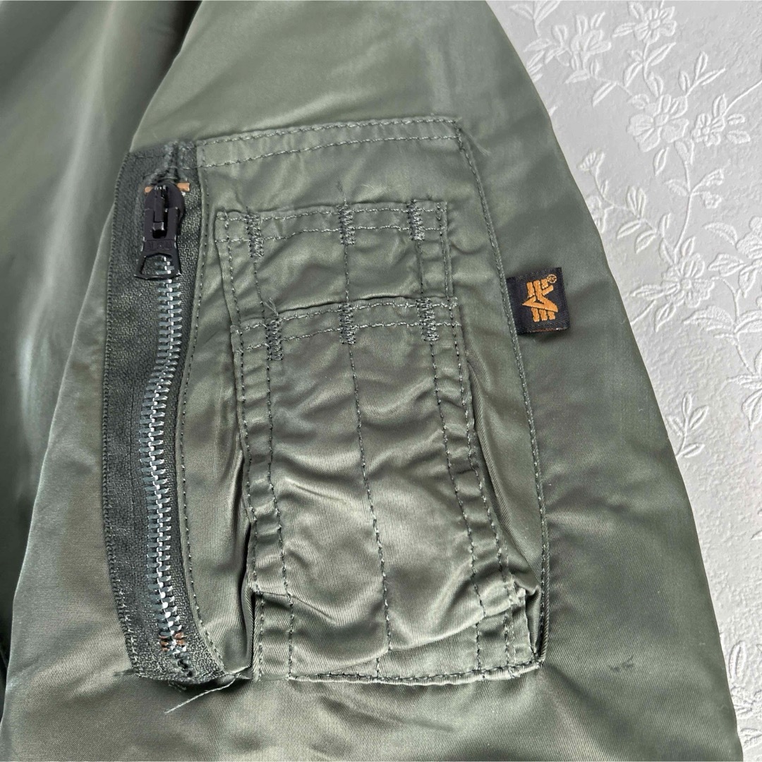 ALPHA INDUSTRIES(アルファインダストリーズ)のALPHA MA-1 made in U.S.A 90s メンズのジャケット/アウター(フライトジャケット)の商品写真