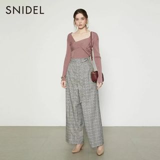 スナイデル(SNIDEL)のスナイデル　ワイドパンツ　タグ付き未使用(カジュアルパンツ)