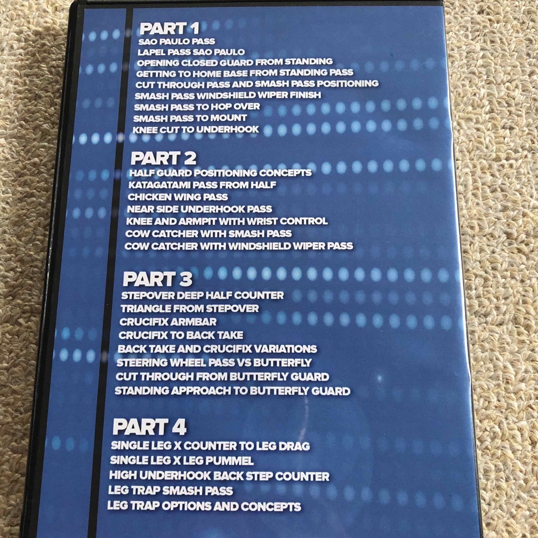 柔術dvd 4枚組 ufc 格闘技 ブルテリア 修斗 venum エンタメ/ホビーのDVD/ブルーレイ(スポーツ/フィットネス)の商品写真